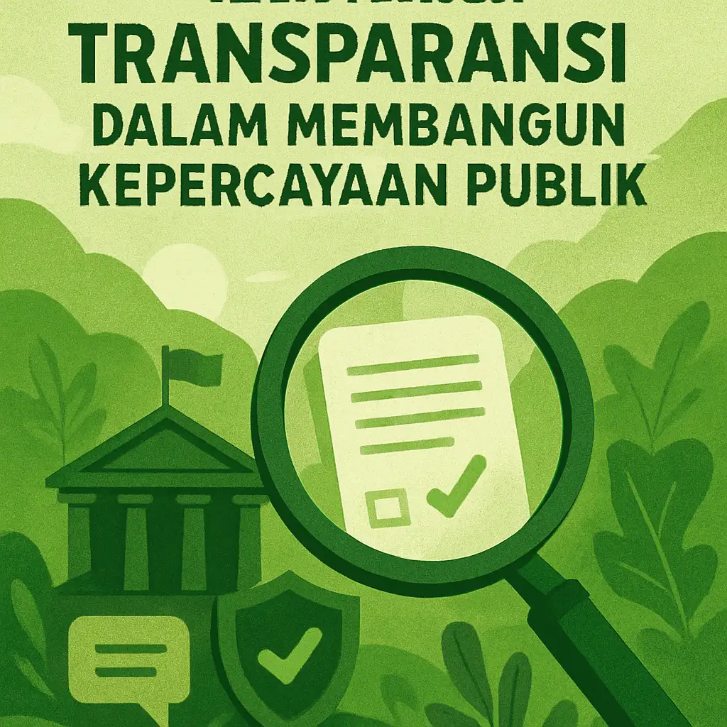 Pentingnya Transparansi dalam Membangun Kepercayaan Publik